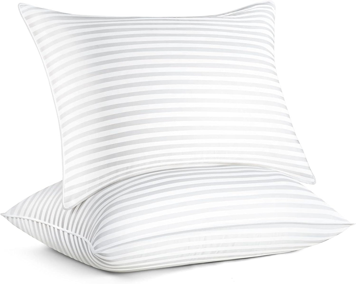 SORMAG Bed Pillow for Beds,Hypoallergenic Hotel Gusseted Down Alternative Pillow