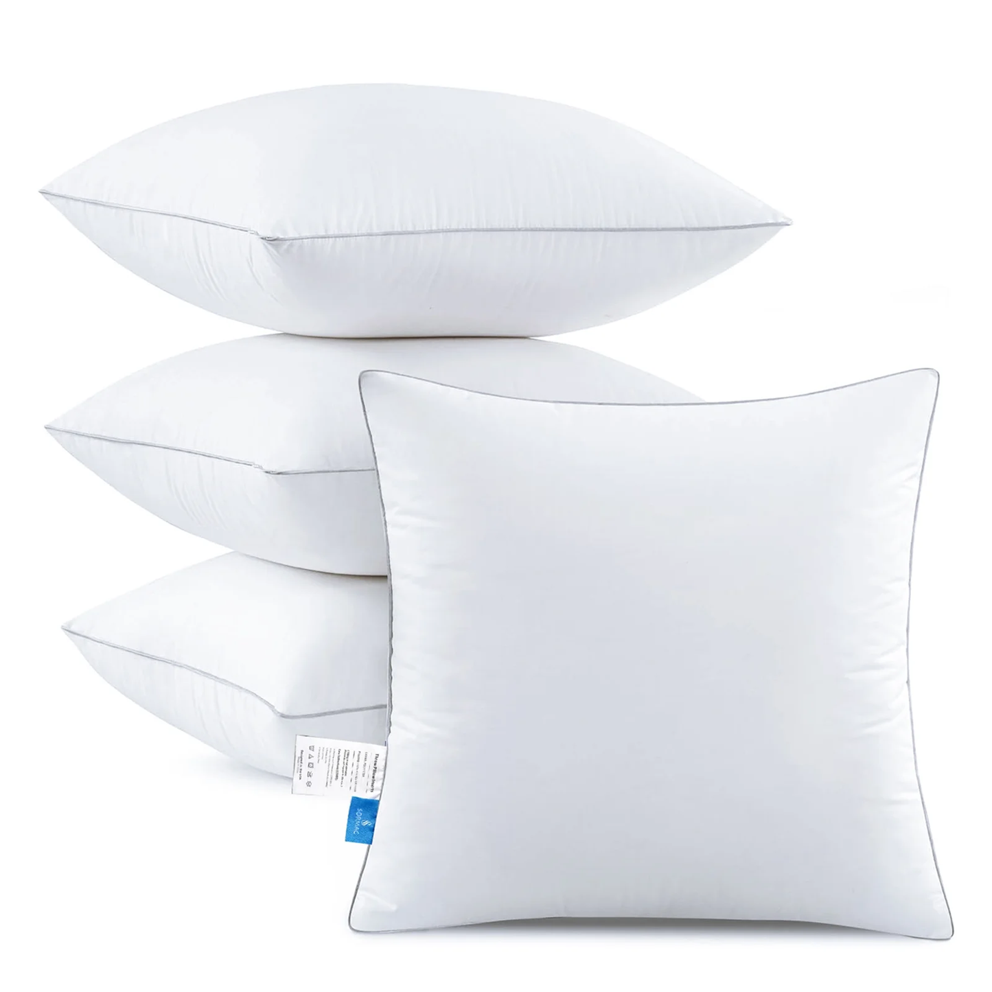SORMAG Throw Pillow Inserts, Couch Pillows for Room Decor, Bed Decorative Stuffer Pillows
