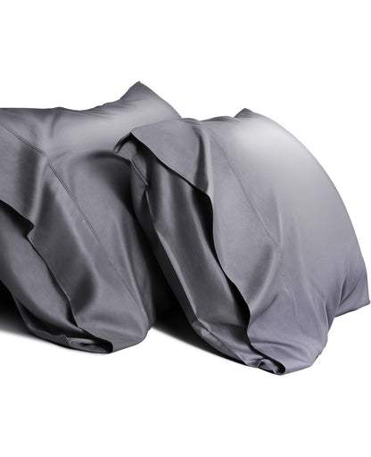 SORMAG Bamboo Cooling Pillowcases Pillow Cases Set of 2 Breathable Cool Silky Soft Moisture Wicking for Hot Sleepers,Hair and Skin Friendly 2 Pack