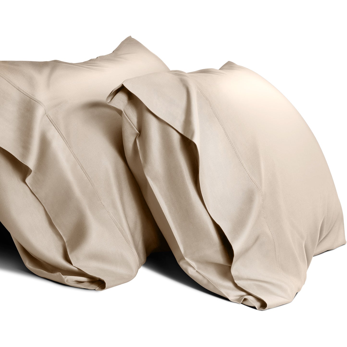 SORMAG Bamboo Cooling Pillowcases Pillow Cases Set of 2 Breathable Cool Silky Soft Moisture Wicking for Hot Sleepers,Hair and Skin Friendly 2 Pack