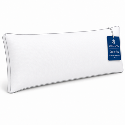 SORMAG Bed Pillows for Sleeping Down Alternative Pillows Soft Hotel Collection Pillows for Side and Back Sleepers Gusseted Cooling Pillow