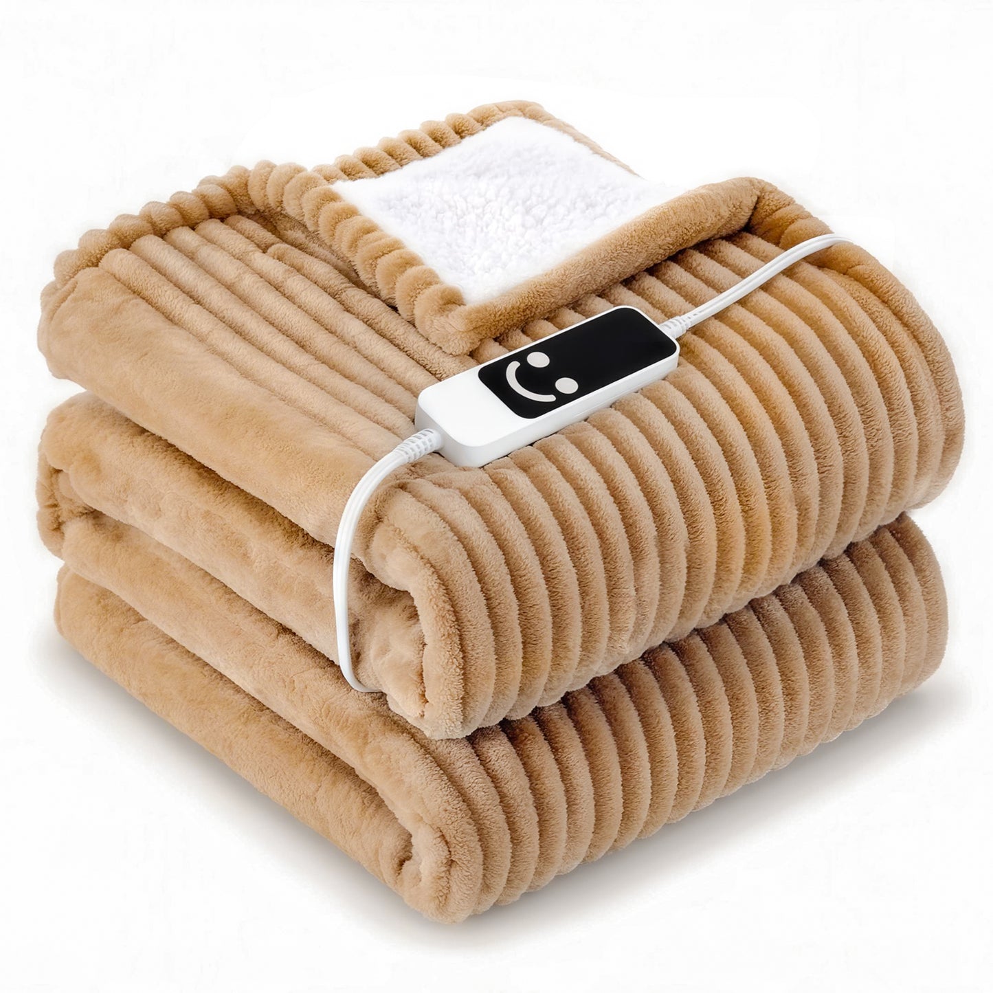 SORMAG Heated Blanket Electric Blanket Gentle Soft Flannel