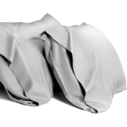 SORMAG Bamboo Cooling Pillowcases Pillow Cases Set of 2 Breathable Cool Silky Soft Moisture Wicking for Hot Sleepers,Hair and Skin Friendly 2 Pack