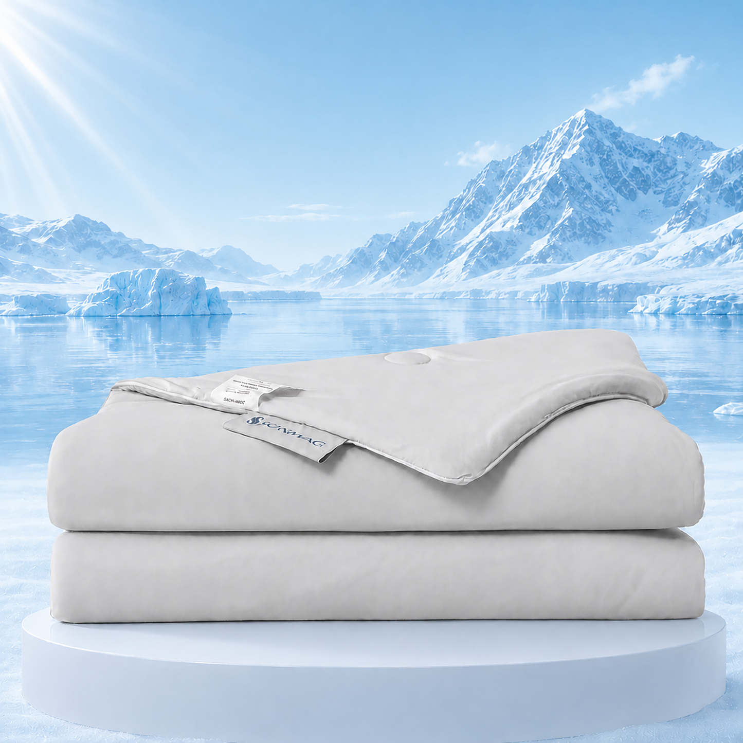 SORMAG Cooling Comforter Blankets for Hot Sleepers Summer Bed Comforter Quilt Double-Sided Cool Design,