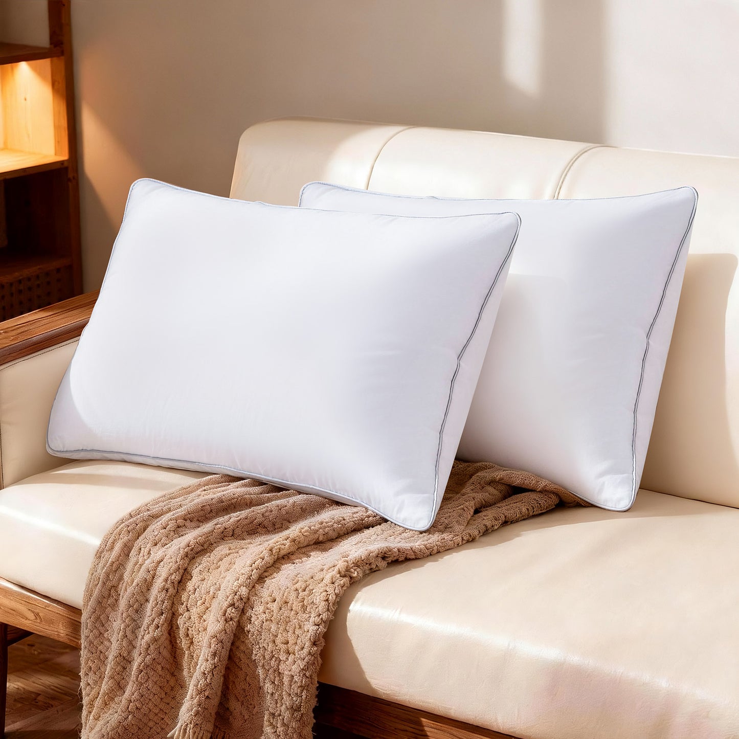 SORMAG Throw Pillow Inserts, Couch Pillows for Room Decor, Bed Decorative Stuffer Pillows