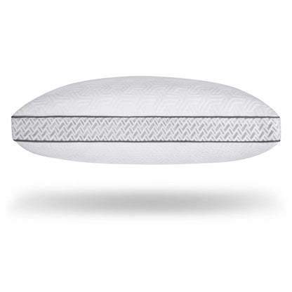 COOKEY Cooling Bed Pillows for Sleeping, Adjustable Shredded Memory Foam Pillows for Side Back Stomach Sleepers,Queen Size Gusseted Hotel Pillow 2 Pack.