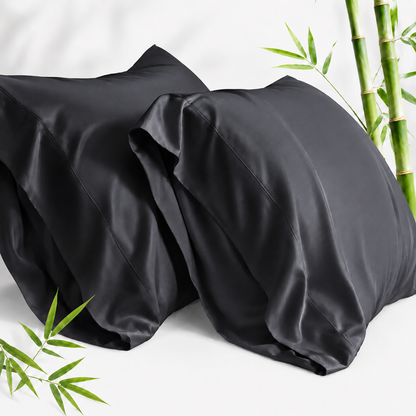 SORMAG Bamboo Cooling Pillowcases Pillow Cases Breathable Cool Silky Soft Moisture Wicking for Hot Sleepers,Hair and Skin Friendly