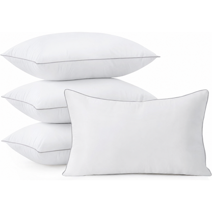 SORMAG Pillow Inserts, Hypoallergenic Throw Square Euro Decorative Insert, Fluffy Stuffer Filler Pillow for Bed, Sofa Couch