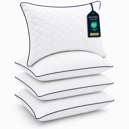 SORMAG Bed Pillows for Sleeping Hypoallergenic Pillow for Side and Back Sleeper Soft Supportive Hotel Collection Pillows Down Alternative Cooling Pillow for Bed
